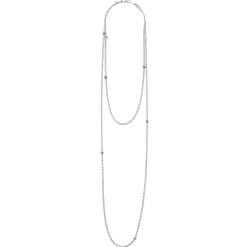 Long Necklaces<LAGOS 32 Inch Caviar Beaded Station Necklace