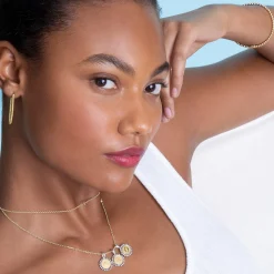 Gold<LAGOS 32 Inch Gold Caviar Chain Necklace