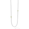 Chains<LAGOS 32 Inch Two-Tone Caviar Chain Necklace