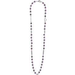 Chains<LAGOS Amethyst Beaded Necklace