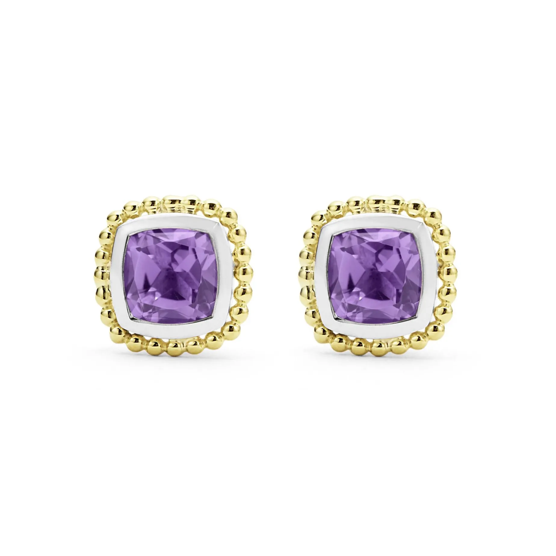 Two-Tone<LAGOS Amethyst Caviar Gift Set