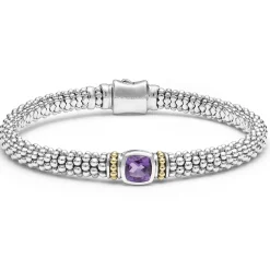 Two-Tone<LAGOS Amethyst Caviar Gift Set
