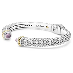 Cuffs<LAGOS Amethyst Cuff Bracelet | 8Mm