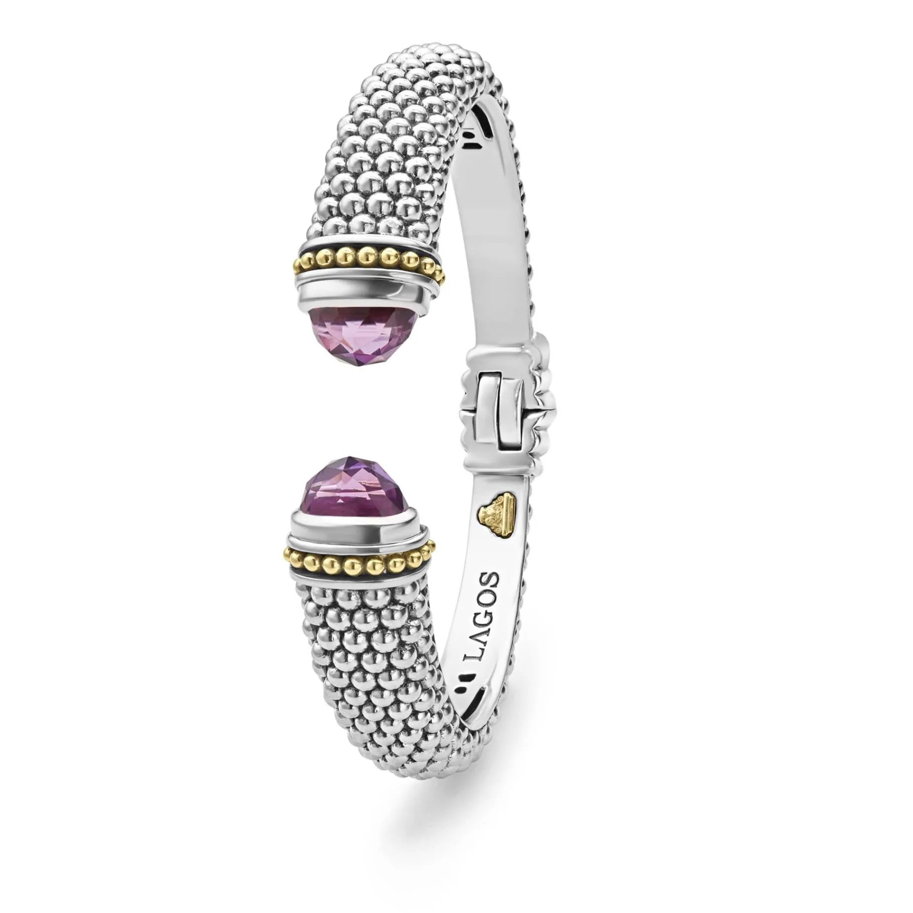 Cuffs<LAGOS Amethyst Cuff Bracelet | 12Mm