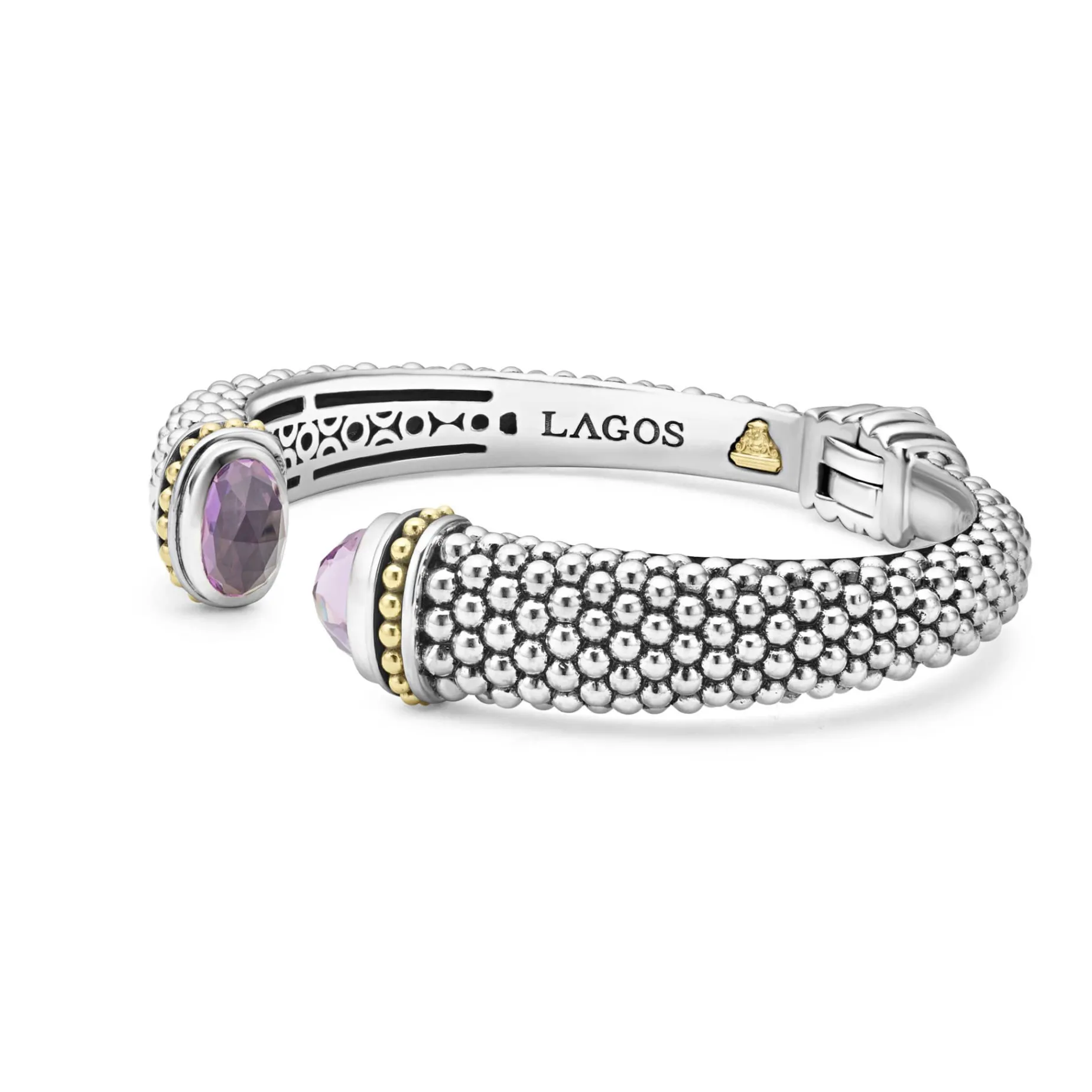 Cuffs<LAGOS Amethyst Cuff Bracelet | 12Mm