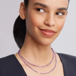 Caviar Necklaces<LAGOS Amethyst Necklace