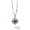 Gemstones<LAGOS Amethyst Pendant Necklace