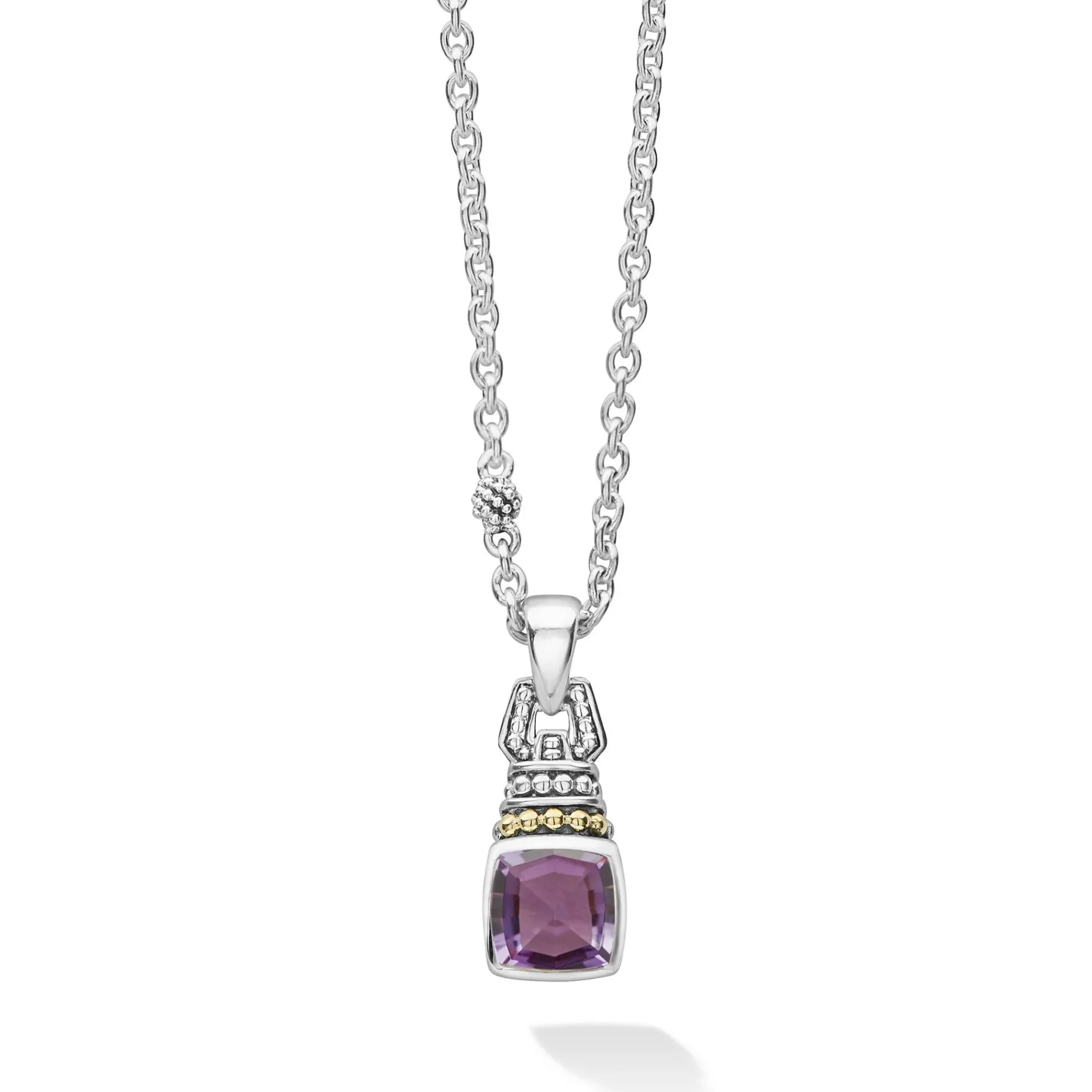 Gemstones<LAGOS Amethyst Pendant Necklace