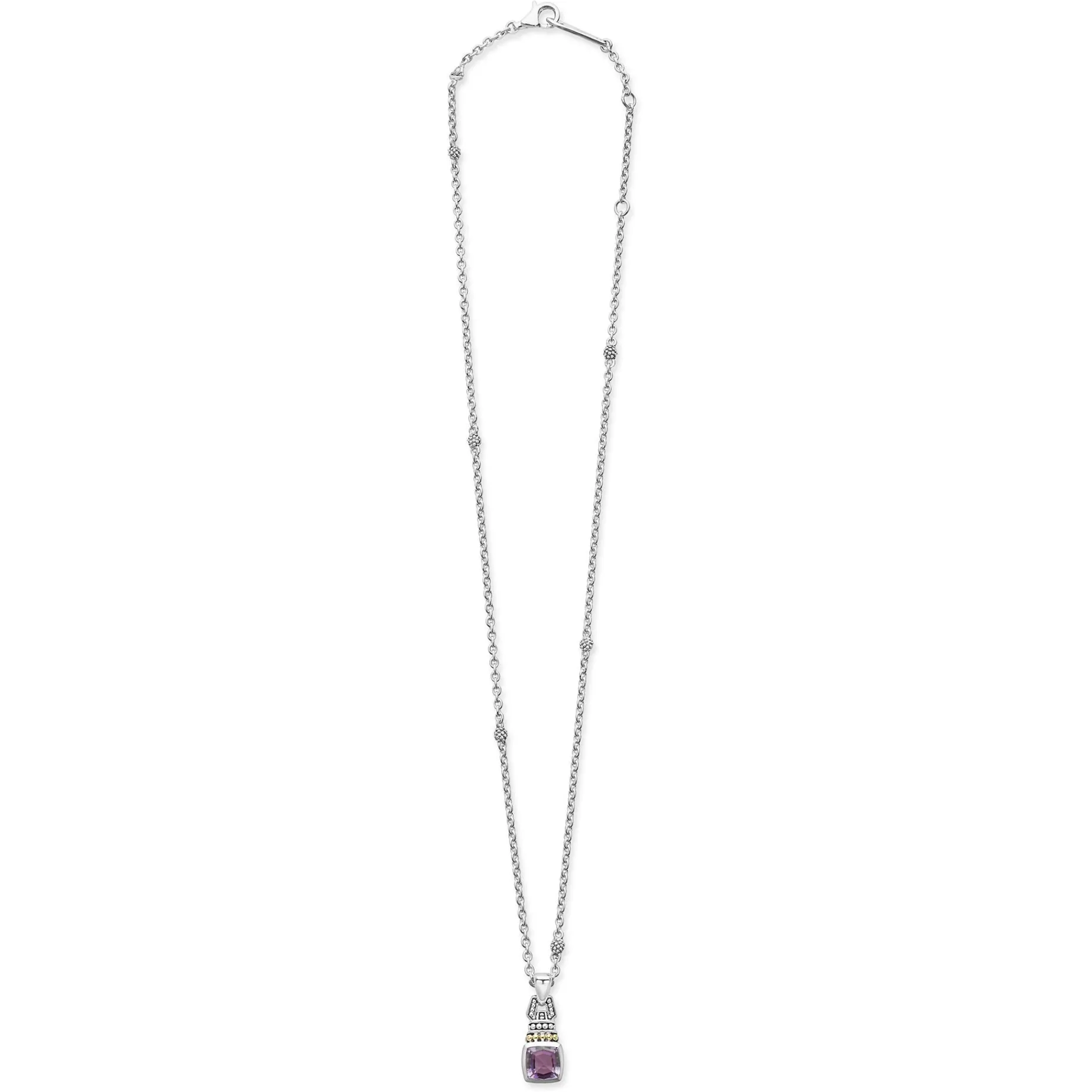 Gemstones<LAGOS Amethyst Pendant Necklace
