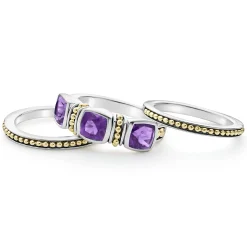 Stacking Rings<LAGOS Amethyst Stacking Rings