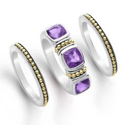 Stacking Rings<LAGOS Amethyst Stacking Rings