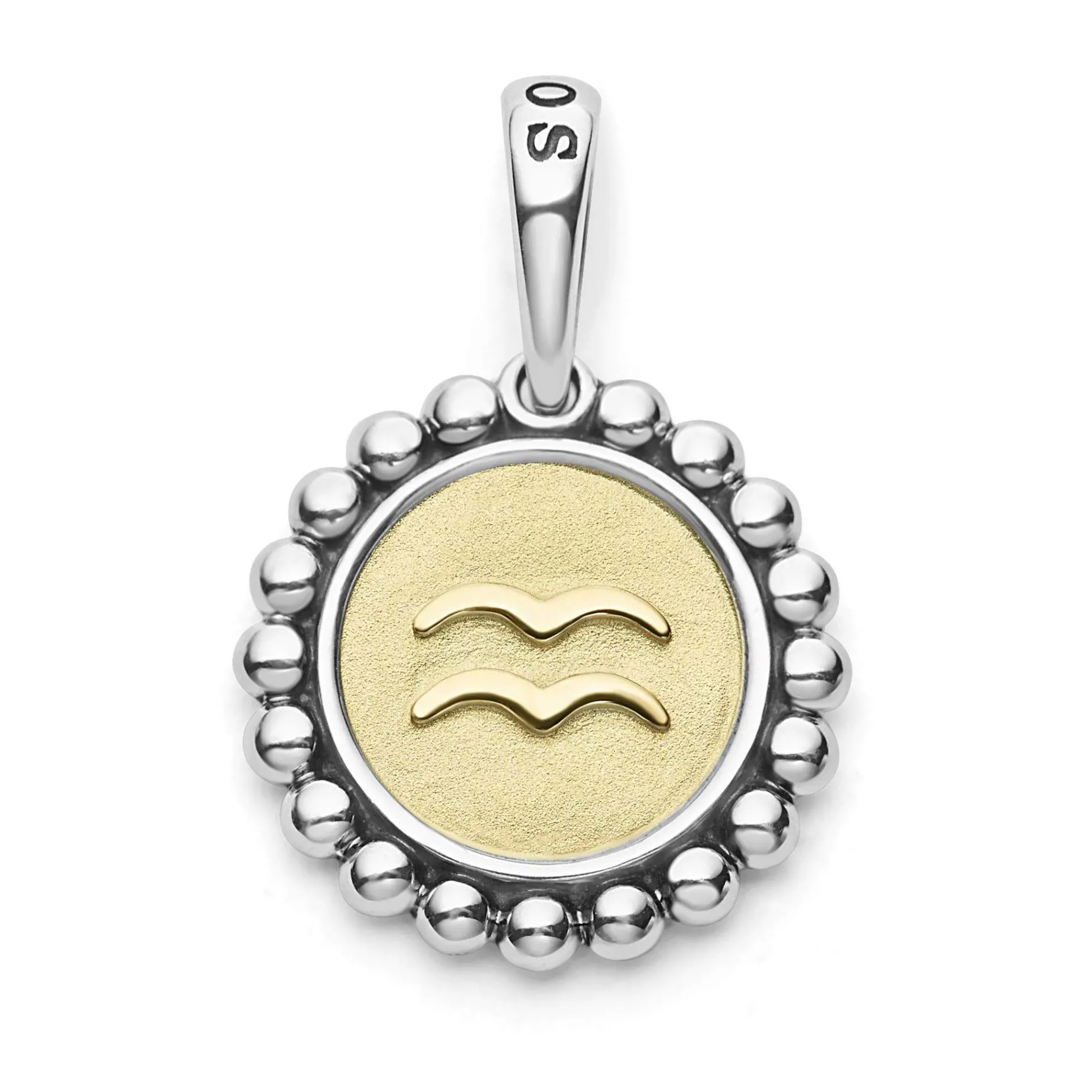 Two-Tone<LAGOS Aquarius Zodiac Charm