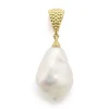 Gold<LAGOS Baroque Pearl Pendant
