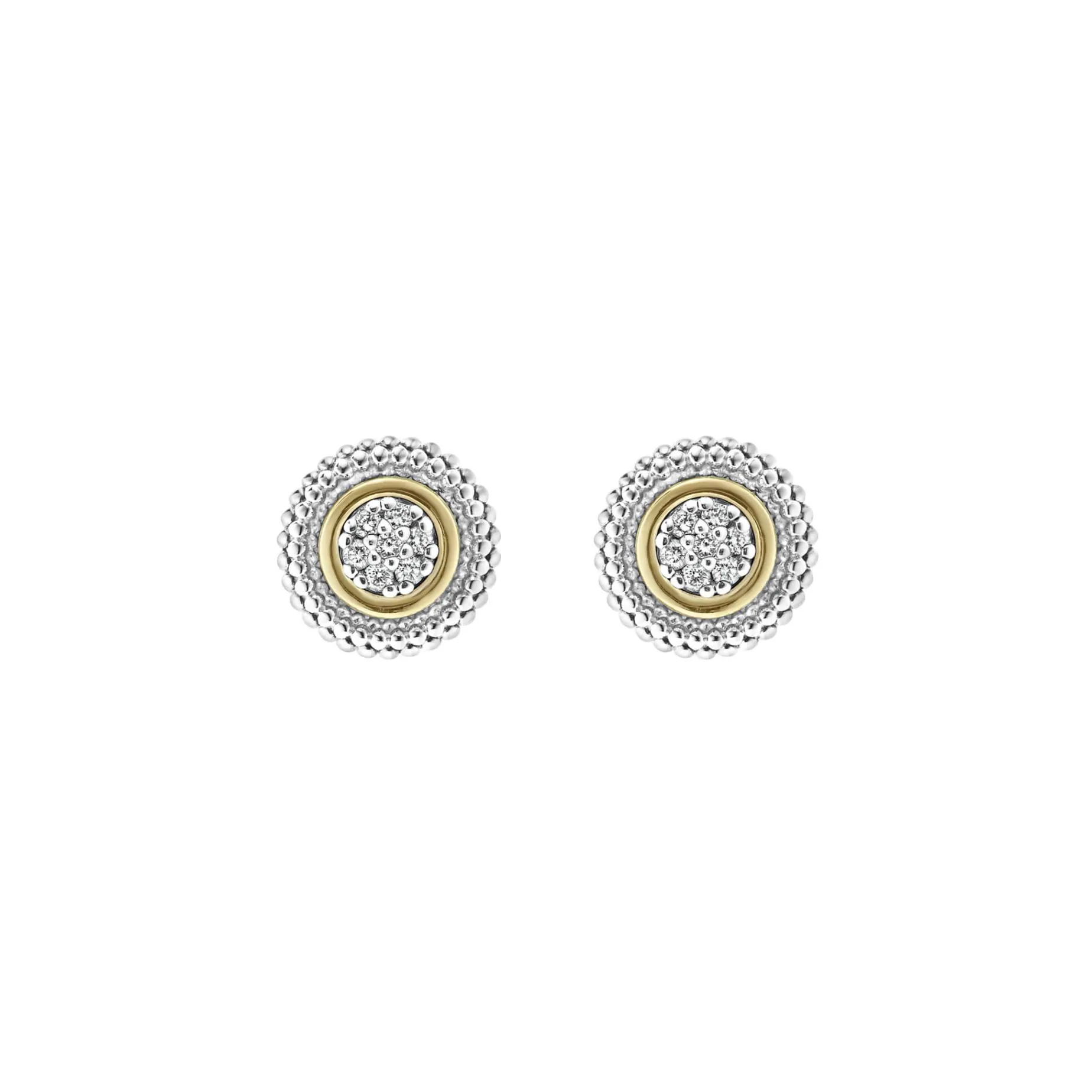 Diamonds<LAGOS Beaded Diamond Stud Earrings