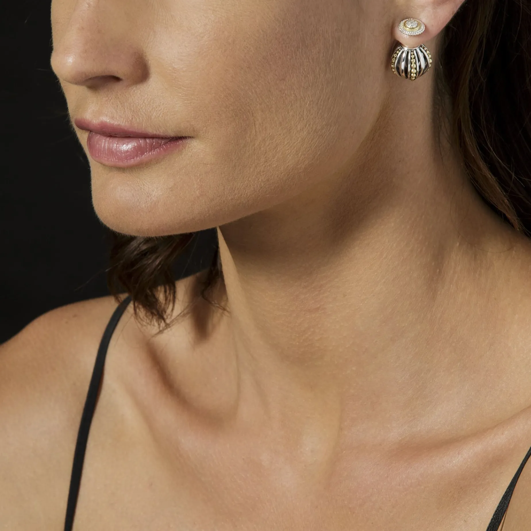 Diamonds<LAGOS Beaded Diamond Stud Earrings