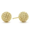 Gold<LAGOS Beaded 18K Gold Stud Earrings