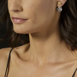 Gold<LAGOS Beaded 18K Gold Stud Earrings