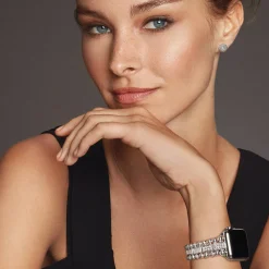 Caviar Earrings<LAGOS Beaded Silver Stud Earrings