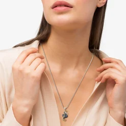 Diamonds<LAGOS Blue Sapphire And Diamond Seahorse Pendant Necklace