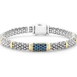 Gemstones<LAGOS Blue Sapphire Caviar Bracelet | 6Mm