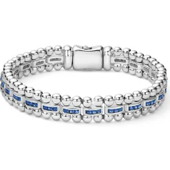 Link Bracelets<LAGOS Blue Sapphire Link Bracelet