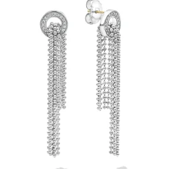 Drop Earrings<LAGOS Cascading Caviar Diamond Earrings