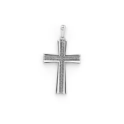 Amulets<LAGOS Caviar Beaded Cross Amulet