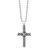 Pendant Necklaces<LAGOS Caviar Beaded Cross Pendant Necklace
