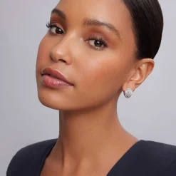 Silver<LAGOS Caviar Beaded Earrings