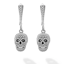 Drop Earrings<LAGOS Caviar Beaded Skull Drop Earrings