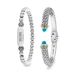 Two-Tone<LAGOS Caviar Bracelet Mom Gift Set