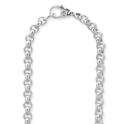 Chains<LAGOS Caviar Circle Link Necklace