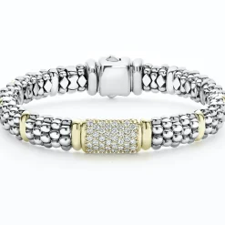 Diamonds<LAGOS Caviar Diamond Bracelet | 9Mm