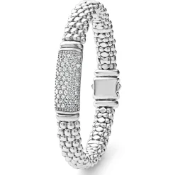 Diamonds<LAGOS Caviar Diamond Bracelet | 9Mm