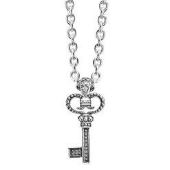 Diamonds<LAGOS Caviar Key Diamond Pendant Necklace