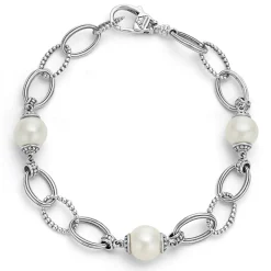 Pearl<LAGOS Caviar Pearl Link Bracelet