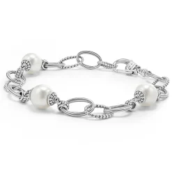 Pearl<LAGOS Caviar Pearl Link Bracelet