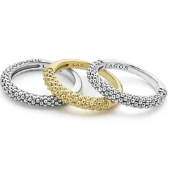 Stacking Rings<LAGOS Caviar Ring Gift Set