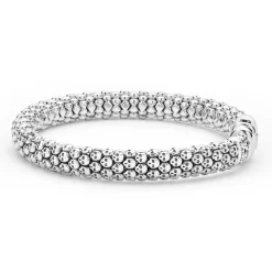 Bracelets<LAGOS Caviar Skull Bracelet | 9Mm