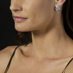 Diamonds<LAGOS Caviar Square Diamond Stud Earrings