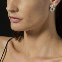 Diamonds<LAGOS Caviar Square Diamond Stud Earrings