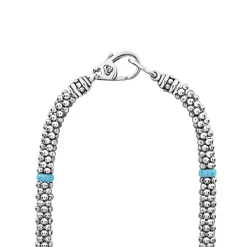 Caviar Necklaces<LAGOS Ceramic Single Bead Station Caviar Necklace