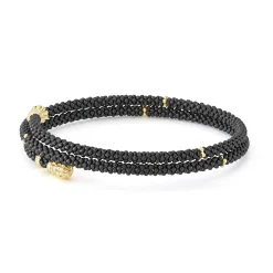 Gold<LAGOS Ceramic Wrap Bracelet