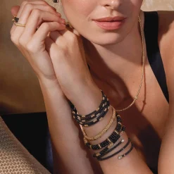 Diamonds<LAGOS Ceramic Wrap Diamond Bracelet