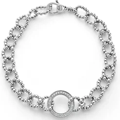 Diamonds<LAGOS Circle Diamond Link Bracelet