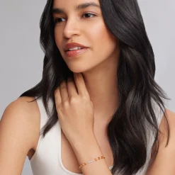 Gemstones<LAGOS Citrine Beaded Bracelet