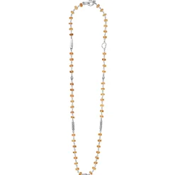 Chains<LAGOS Citrine Beaded Necklace