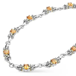 Gemstones<LAGOS Citrine Caviar Beaded Necklace