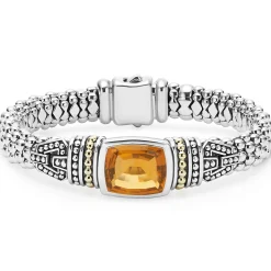 Gemstones<LAGOS Citrine Caviar Bracelet | 9Mm
