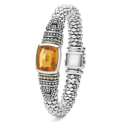 Gemstones<LAGOS Citrine Caviar Bracelet | 9Mm